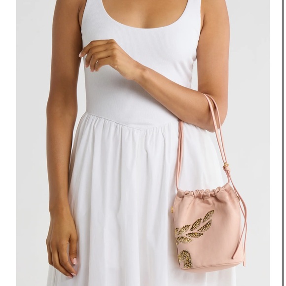 MCM Pink and Gold Shoulder Bag - Picture 6 of 6